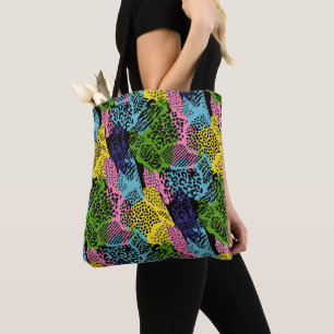 Bolsa Tote Pastel Safari Animal Print