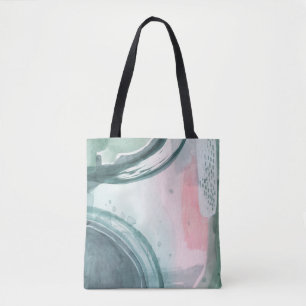 Bolsa Tote Pastel Scribe - Aquarela
