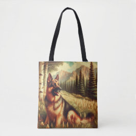 Bolsa Tote Pastor Alemão