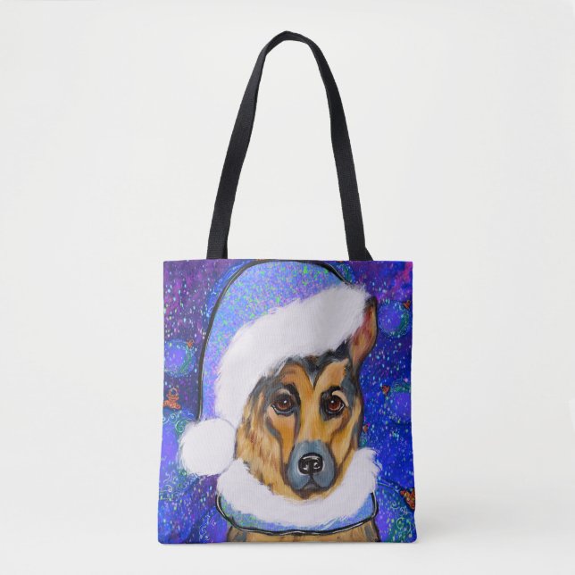 Bolsa Tote Pastor Alemão        (Frente)