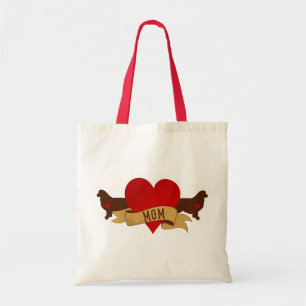 Bolsa Tote Pastor australiano [estilo do tatuagem]