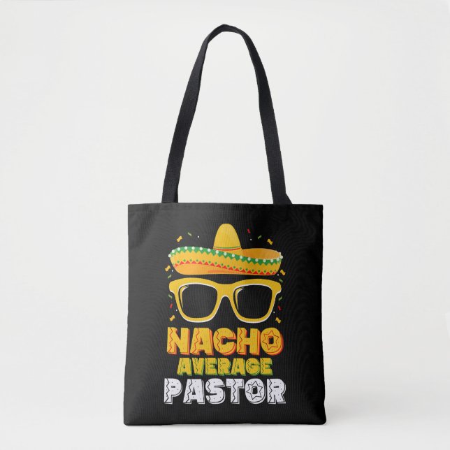 Bolsa Tote Pastor Médio Nacho Cinco de Maio (Frente)