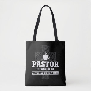 Bolsa Tote Pastor Preacher Café Lover Sacro Espírito Cafeeiro