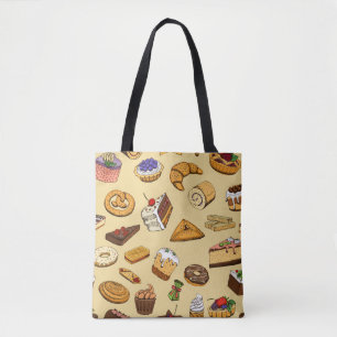 Bolsa Tote Pastries Pattern