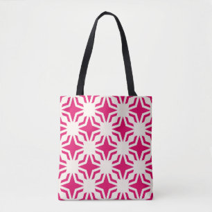 Bolsa Tote Pat geométrico sem costura, em abstrato,