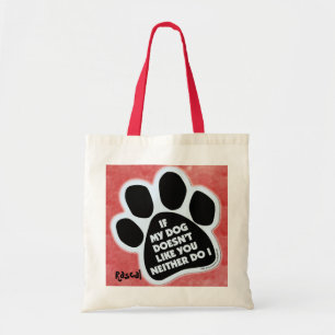 Bolsa Tote Pata de cão com algodão