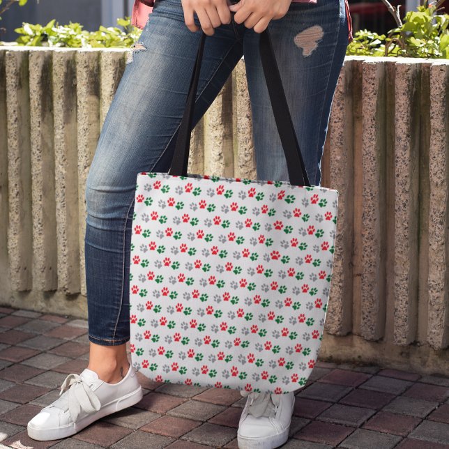 Bolsa Tote Patas de Natal (Criador carregado)