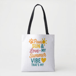 Bolsa Tote Patas, Sol & Amor – Vibrações de Verão para Amante