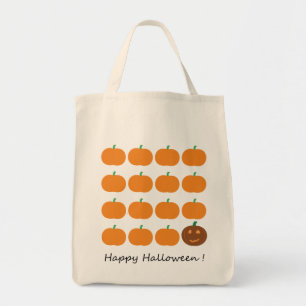 Bolsa Tote Patch de Abóbora Feliz Halloween