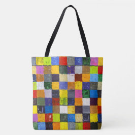 Bolsa Tote Patch de abstrato