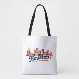Bolsa Tote Patchwork do Skyline Houston