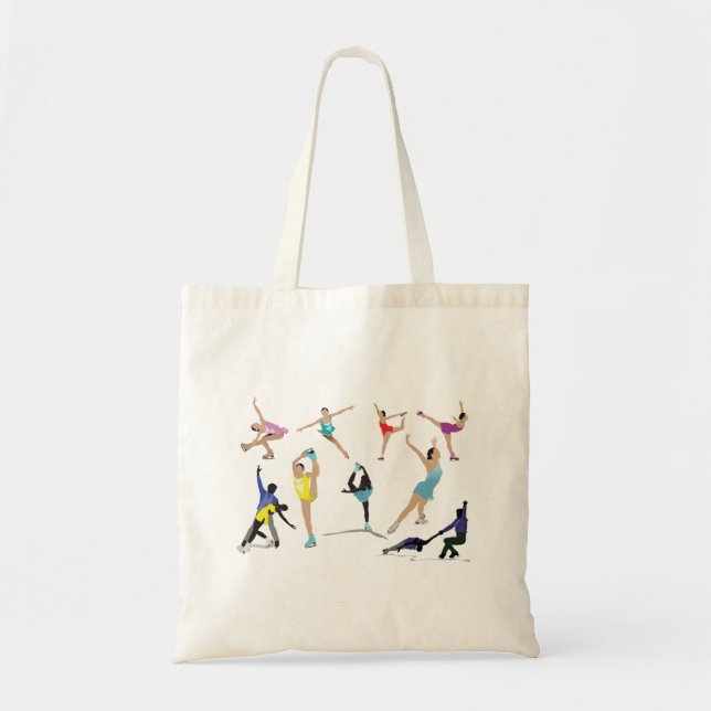 Bolsa Tote Patinação de Figura (Frente)