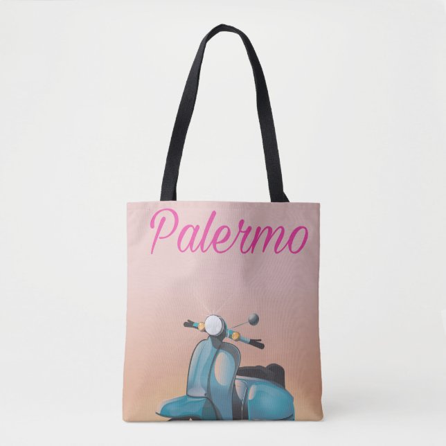 Bolsa Tote Patinete Palermo Itália (Frente)