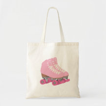 Bolsa Tote Patins Rosa