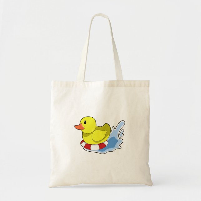 Bolsa Tote Pato com anel de Natação em água.PNG (Frente)