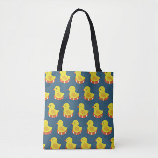 Bolsa Tote Pato de borracha amarelo, padrão bonito e sem cost