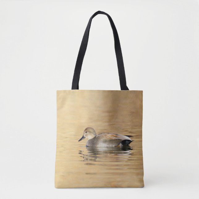 Bolsa Tote pato Gadwall masculino (Frente)