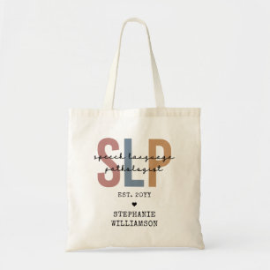 Bolsa Tote Patologista de Fala do SLP Personalizado 