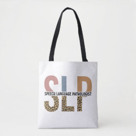Bolsa Tote Patologista Leopard Print Tipografia do discurso S