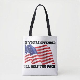 Bolsa Tote Patriota Americano