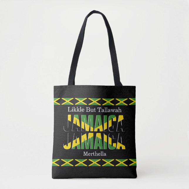 Bolsa Tote Patriotic JAMAICA JAMAICA (Frente)