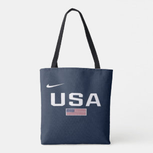 Bolsa Tote Patriótica dos EUA – Dupla Face Bandeir