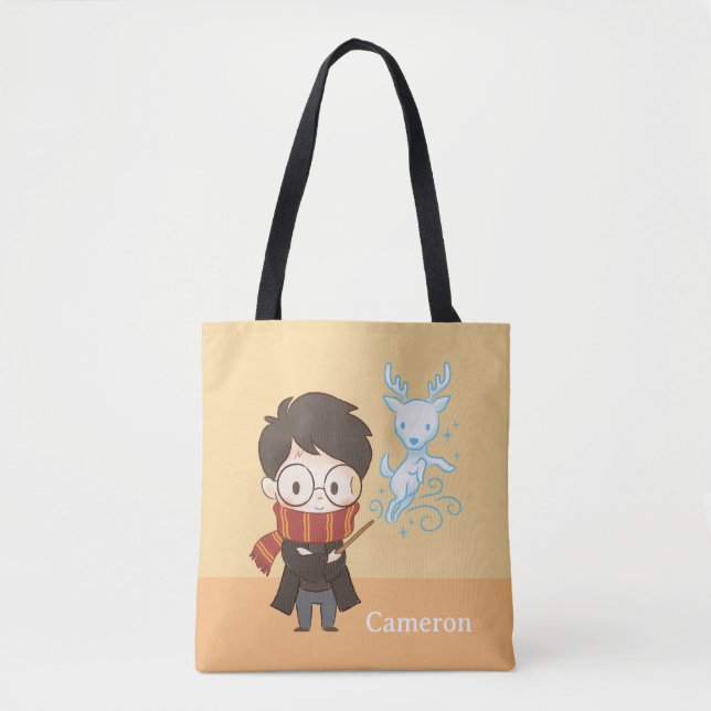 Bolsa Tote Patronus Chibi HARRY POTTER™ (Frente)