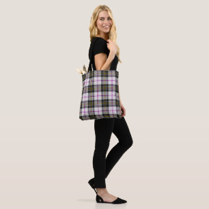 Bolsa Tote Patterno de Xadrez escocês do Clã Tartan MacPher