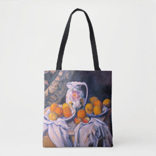 Bolsa Tote Paul Cezanne - A Vida Estática com uma Cortina