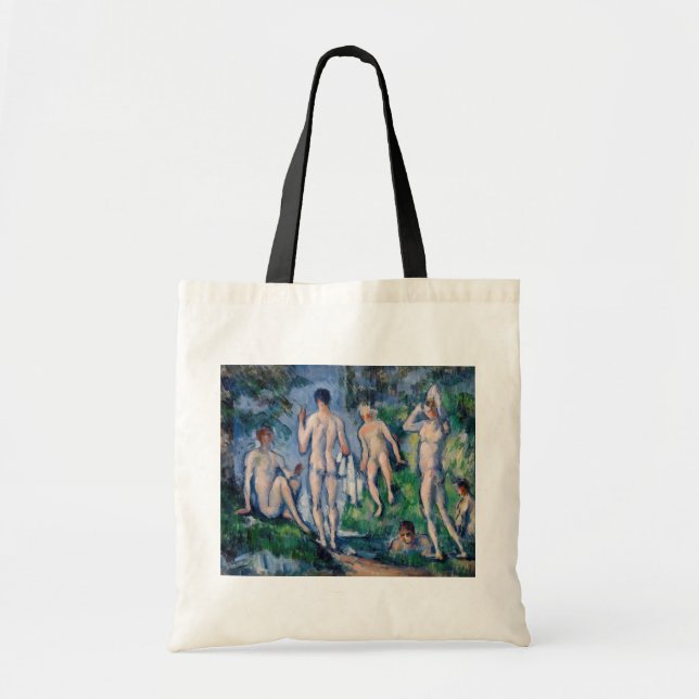 Bolsa Tote Paul Cezanne - Grupo dos Bathers (Frente)