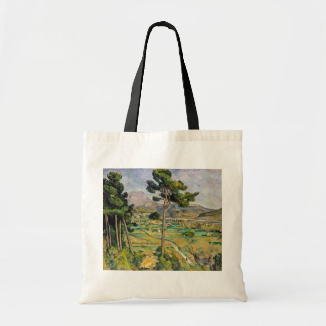 Bolsa Tote Paul Cezanne - Mont Sainte-Victoire e Viaduto (Frente)