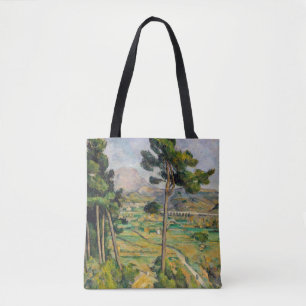 Bolsa Tote Paul Cezanne - Mont Sainte-Victoire e Viaduto