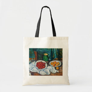 Bolsa Tote Paul Cezanne - Natureza Morta com Cerejas e Pêsseg