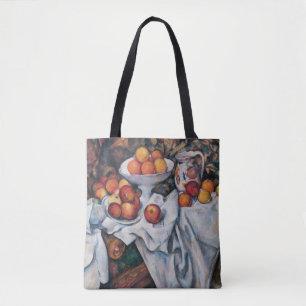 Bolsa Tote Paul Cezanne - Natureza Morta, Maçãs e Laranjas