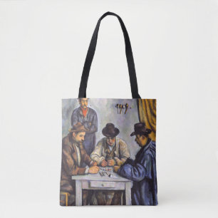 Bolsa Tote Paul Cezanne - Os Jogadores De Cartão