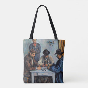 Bolsa Tote Paul Cezanne - Os Jogadores De Cartão