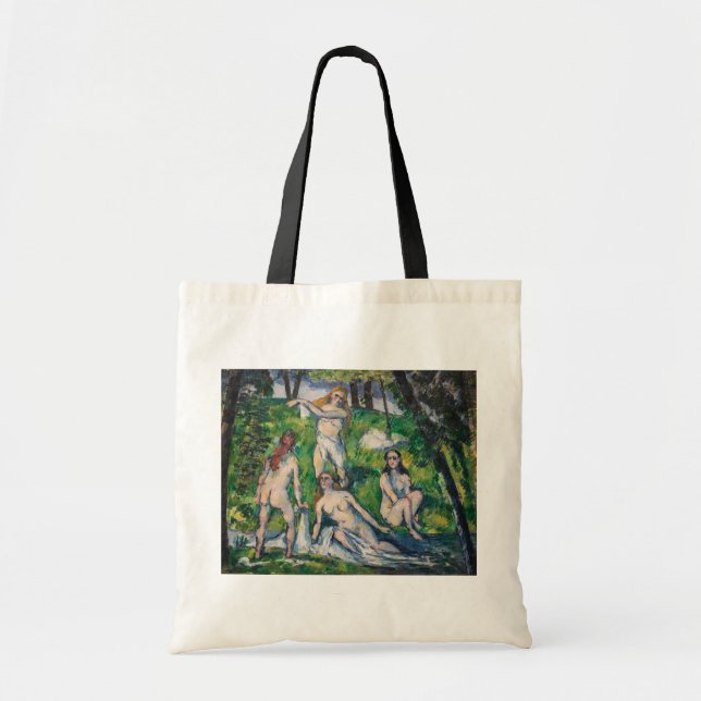 Bolsa Tote Paul Cezanne - Quatro Bathers (Frente)