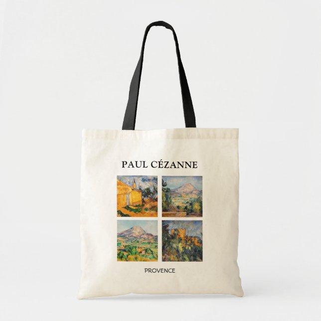 Bolsa Tote Paul Cezanne - Seleção de Mastercastas Paisagem (Frente)