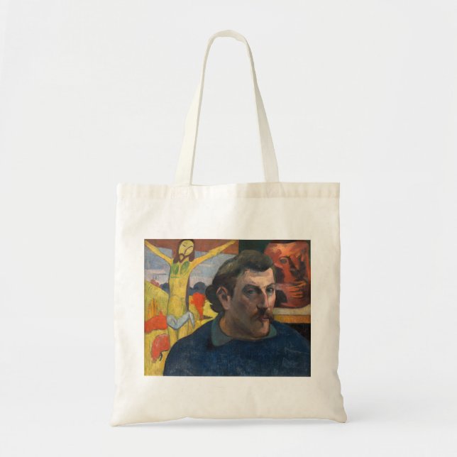 Bolsa Tote Paul Gauguin - Autorretrato com Cristo Amarelo (Frente)
