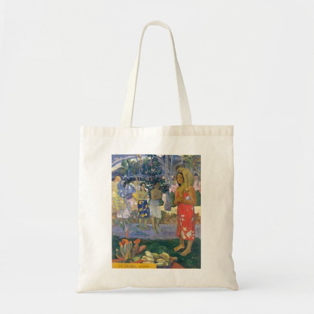 Bolsa Tote Paul Gauguin - Ave Mary / Ia Orana Maria (Frente)