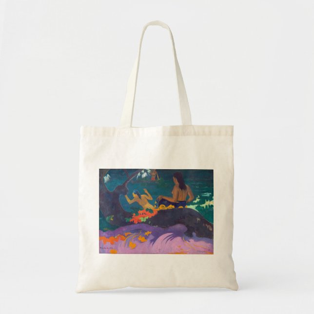 Bolsa Tote Paul Gauguin - By the Sea / Fatata te Miti (Frente)