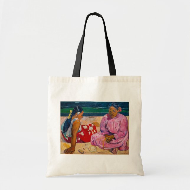 Bolsa Tote Paul Gauguin - Mulheres taitianas (Frente)