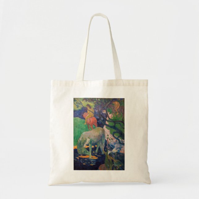 Bolsa Tote Paul Gauguin - O Cavalo Branco (Frente)