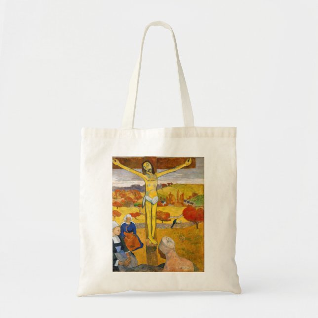 Bolsa Tote Paul Gauguin - O Cristo amarelo (Frente)
