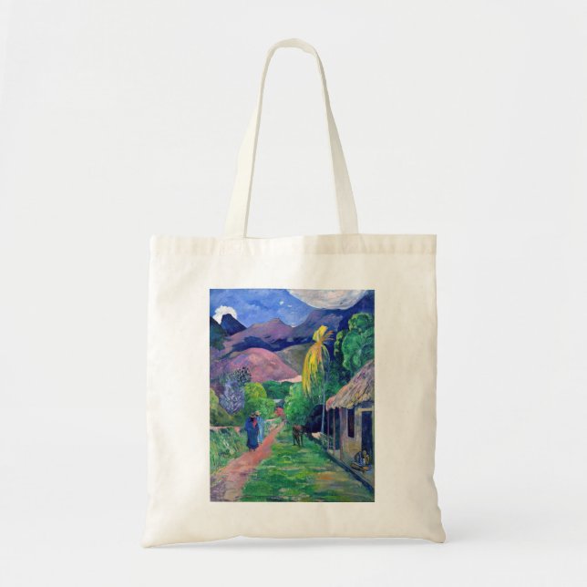 Bolsa Tote Paul Gauguin - Rua no Taiti (Frente)