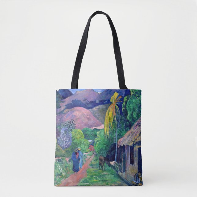 Bolsa Tote Paul Gauguin - Rua no Taiti (Frente)