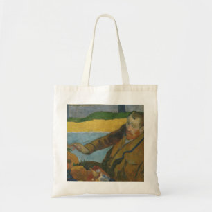 Bolsa Tote Paul Gauguin Vincent van Gogh pintando girassóis