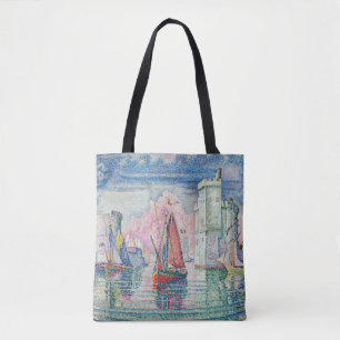 Bolsa Tote Paul Signac - Entrada do Porto de La Rochelle