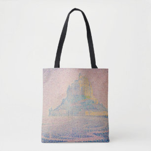 Bolsa Tote Paul Signac - Mont Saint Michel, Névoa e Sol