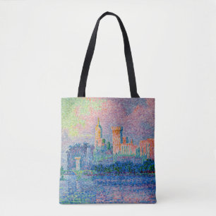 Bolsa Tote Paul Signac - O Palácio Papal, Avinhão